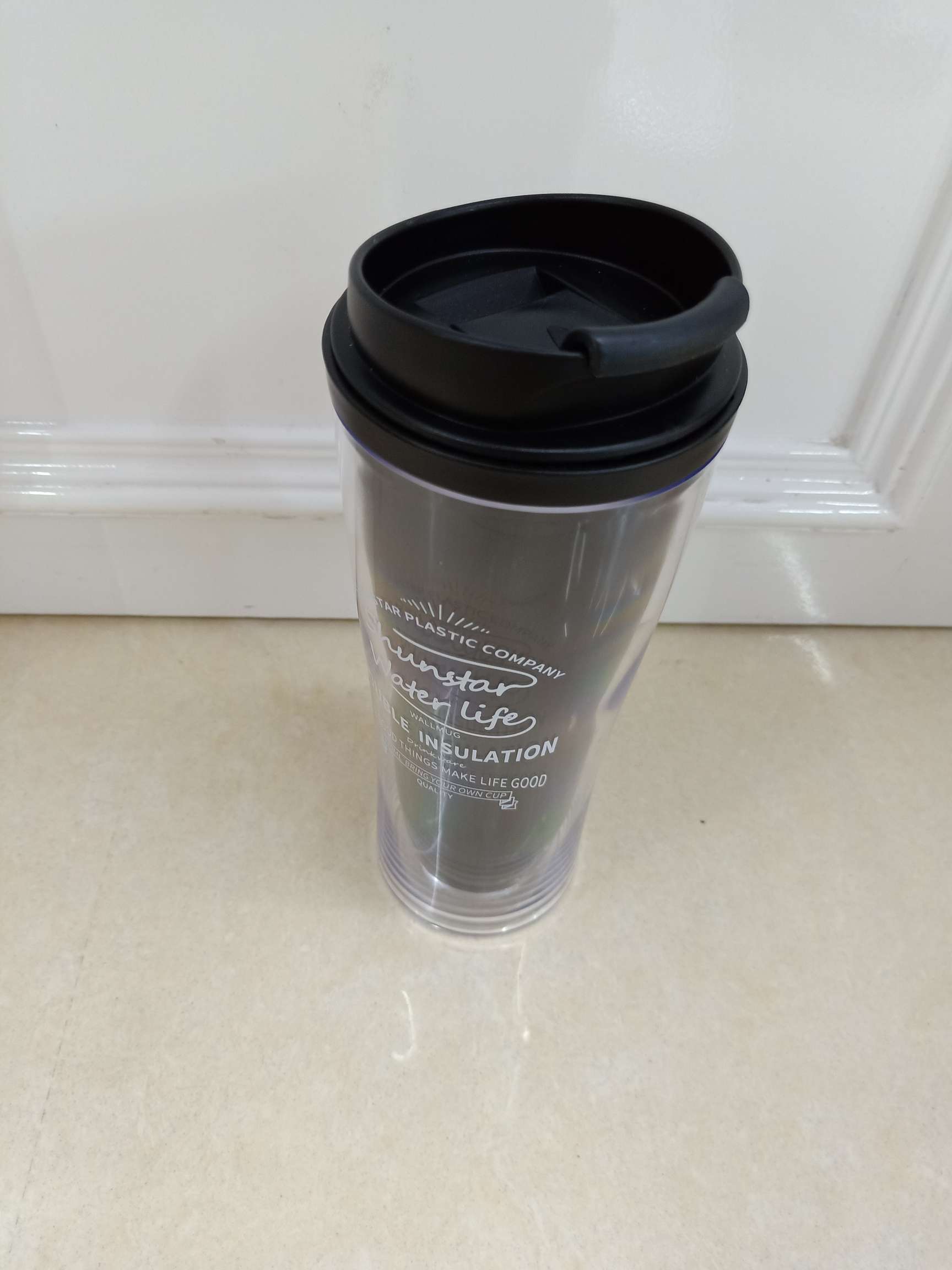 Two sets of water glasses