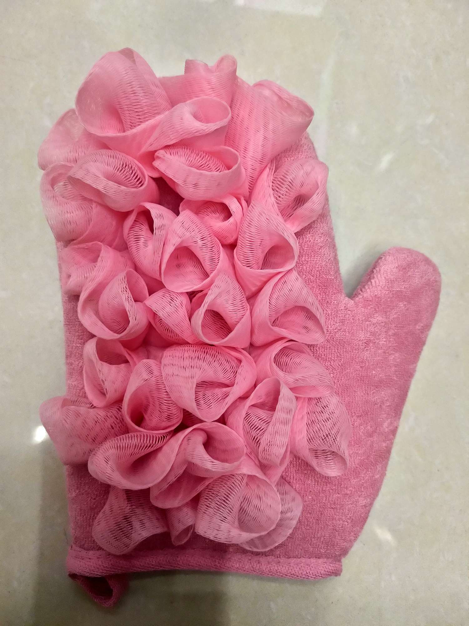 Bath Flower Gloves