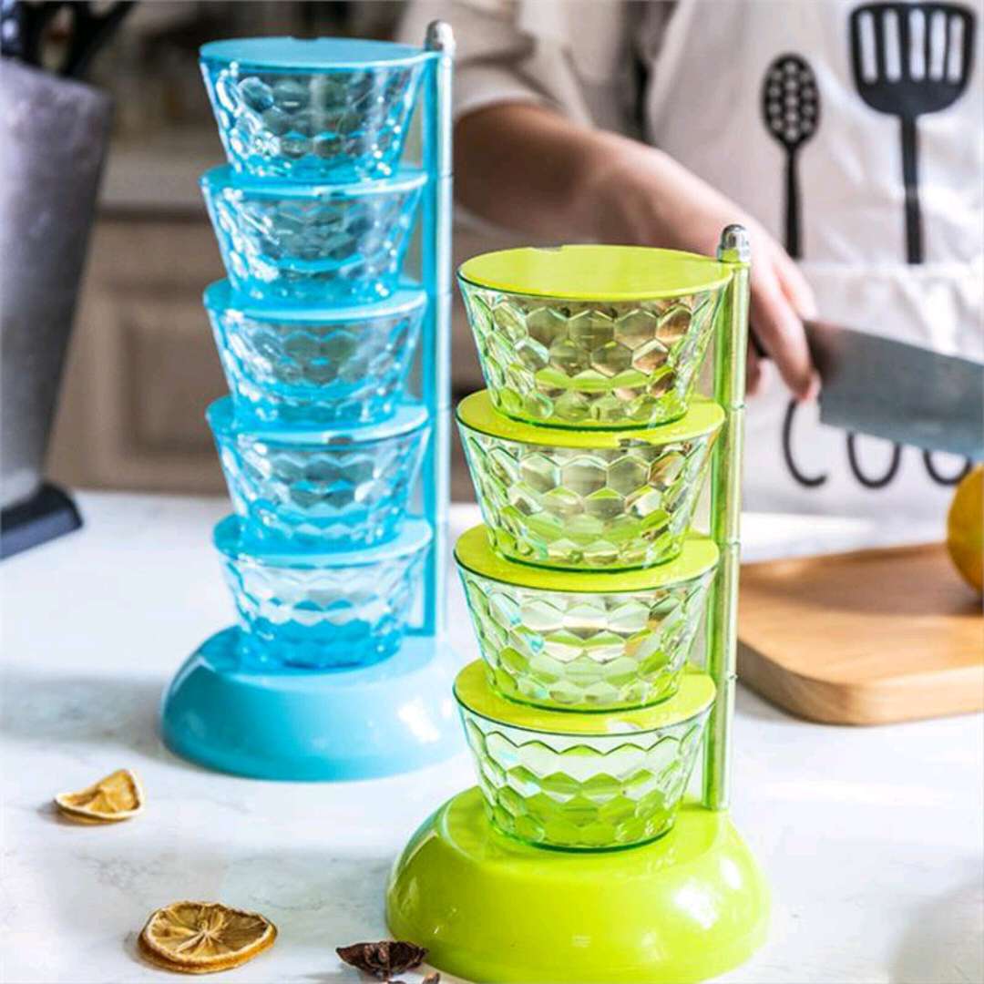 Vertical rotating spice box Multi-layer crystal plastic spice bottle Household Creative spice rack Kitchen ingredients
Tel :13958405818 undefined