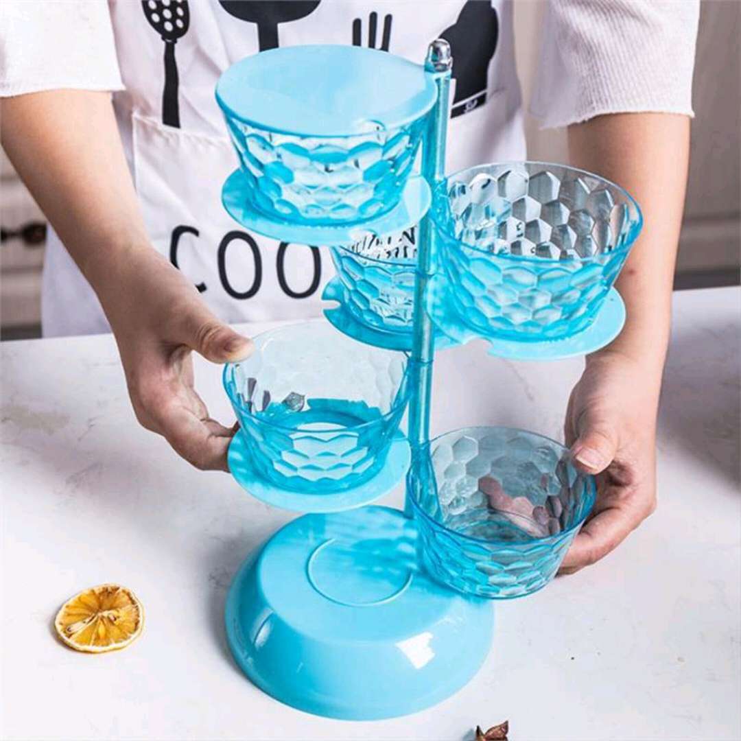 Vertical rotating spice box Multi-layer crystal plastic spice bottle Household Creative spice rack Kitchen ingredients
Tel :13958405818 Specification drawing