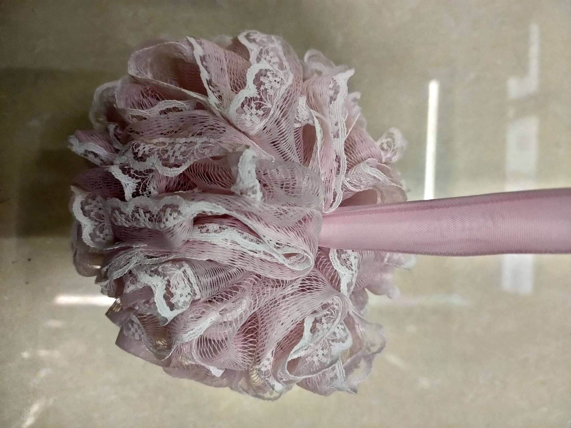 Lace bath ball Specification drawing
