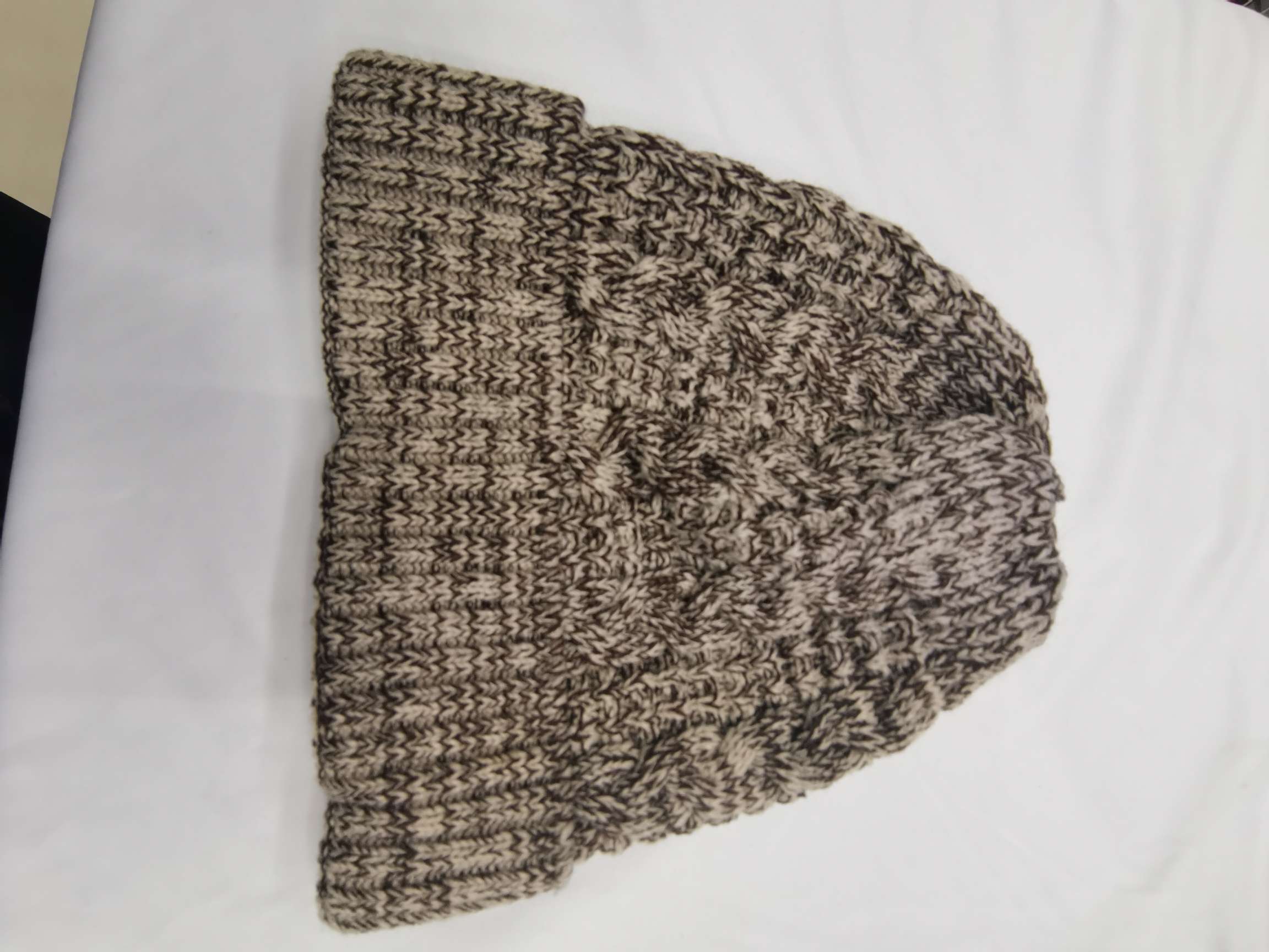 Two-Tone Knit Hat