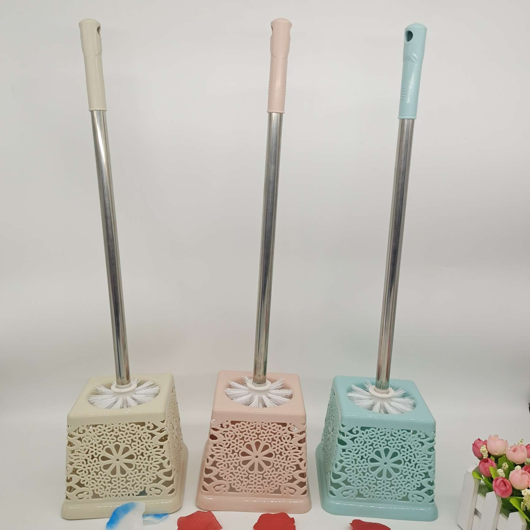 7227-5G steel tube toilet brush