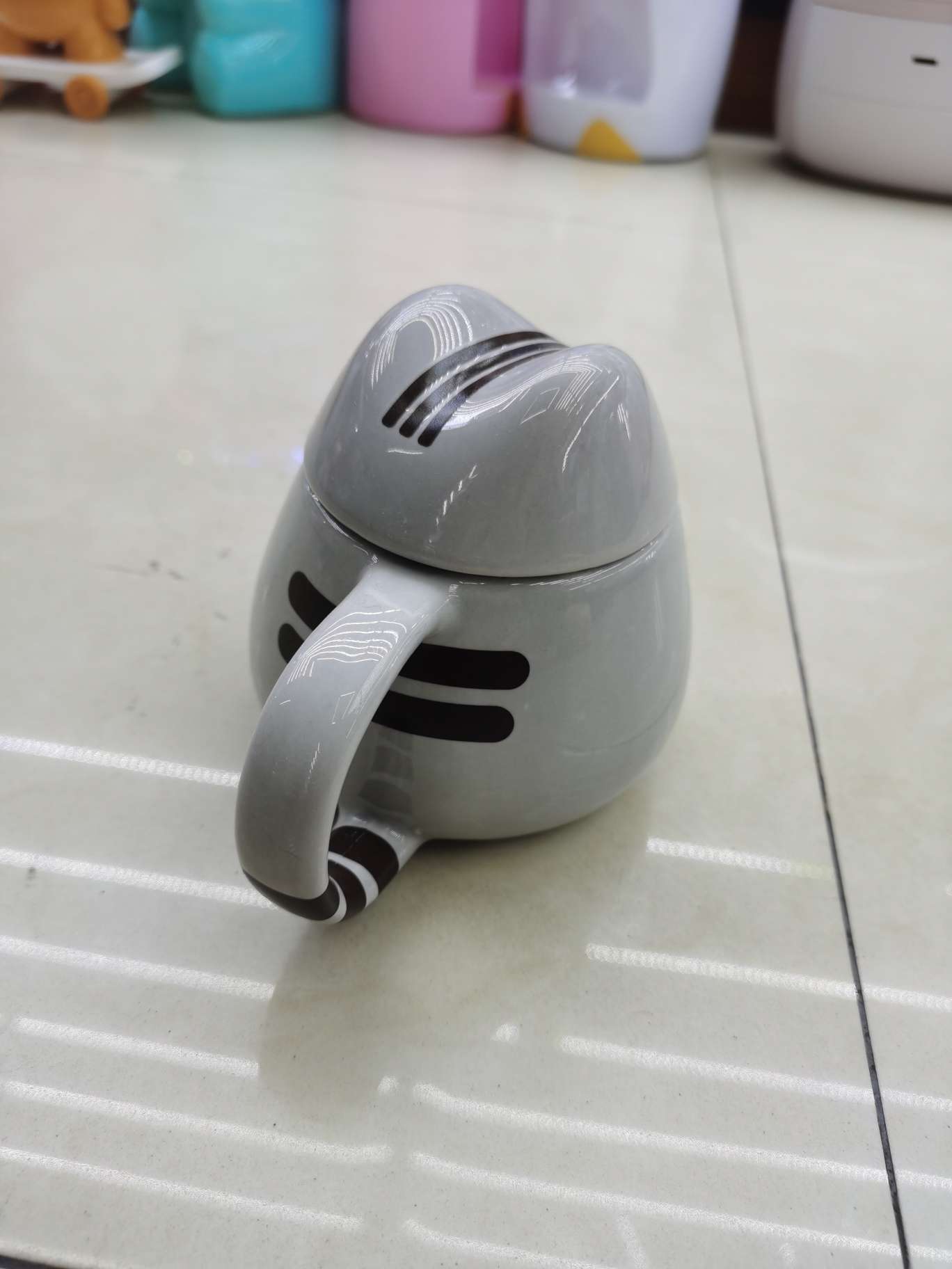 陶瓷杯实物图