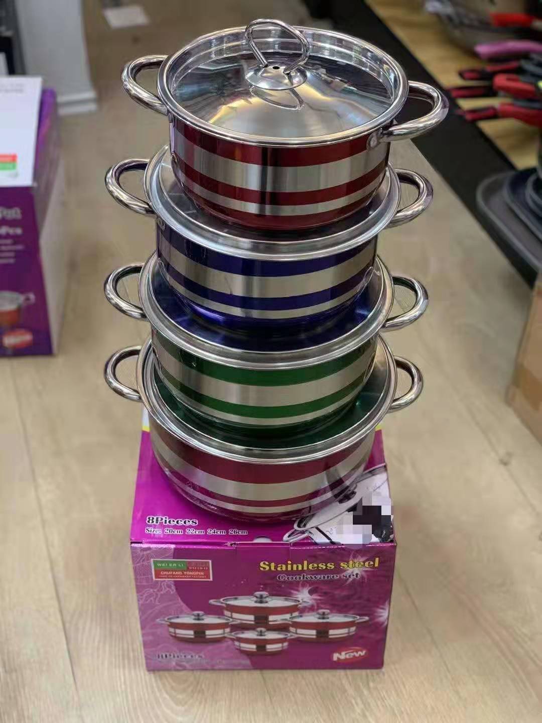 不锈钢套锅产品图