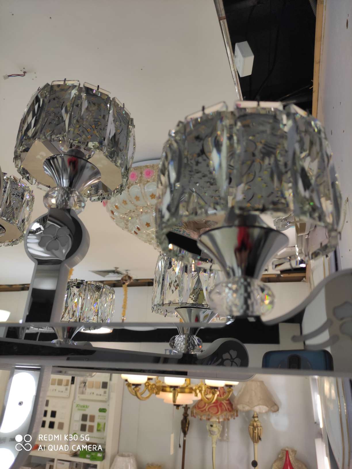 The "Fire Tree and Silver Flower" series of 12 chandeliers Specification image