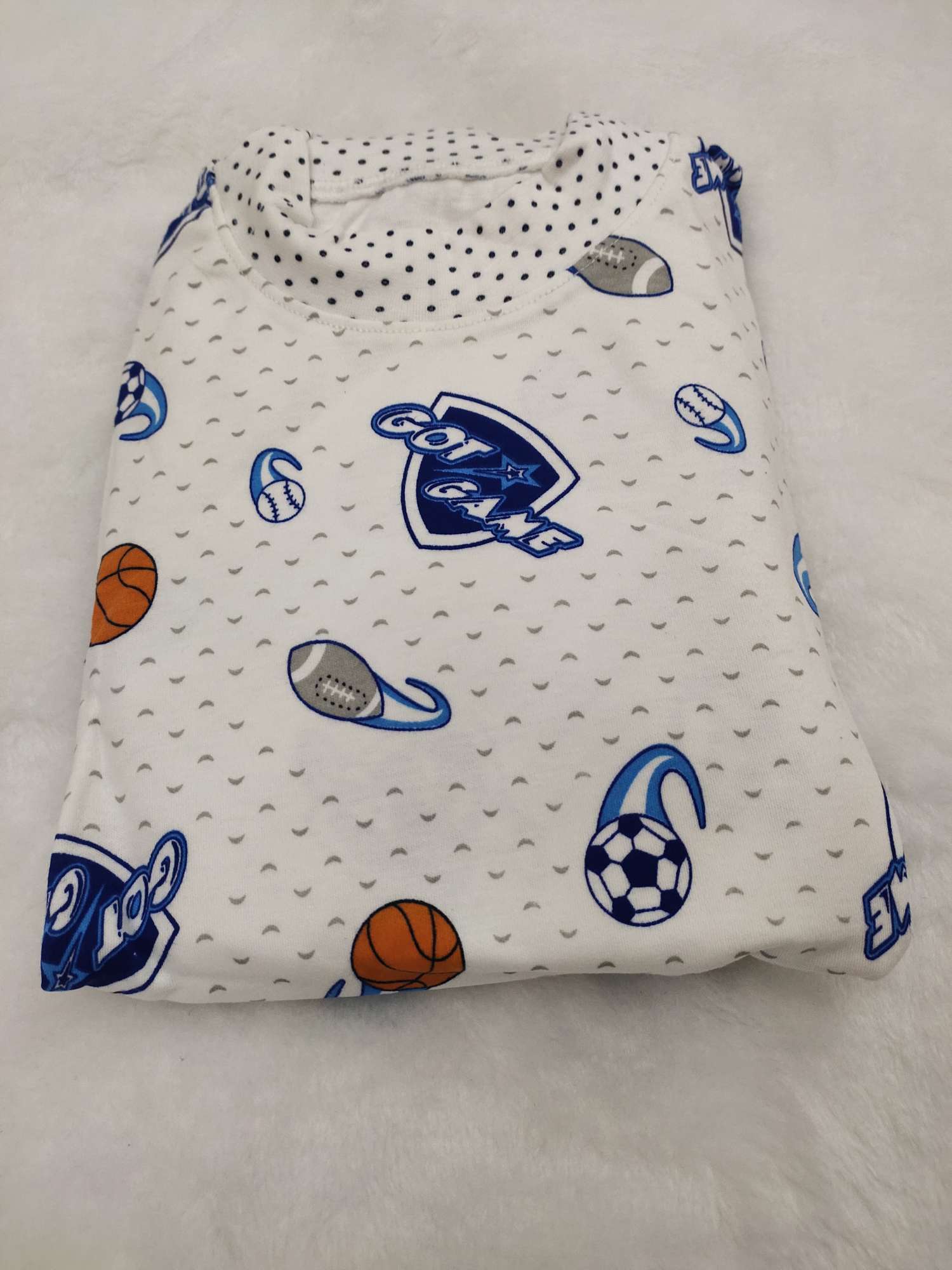 全棉75－90秋衣秋裤，中大童秋冬家居服睡衣系列详情图7