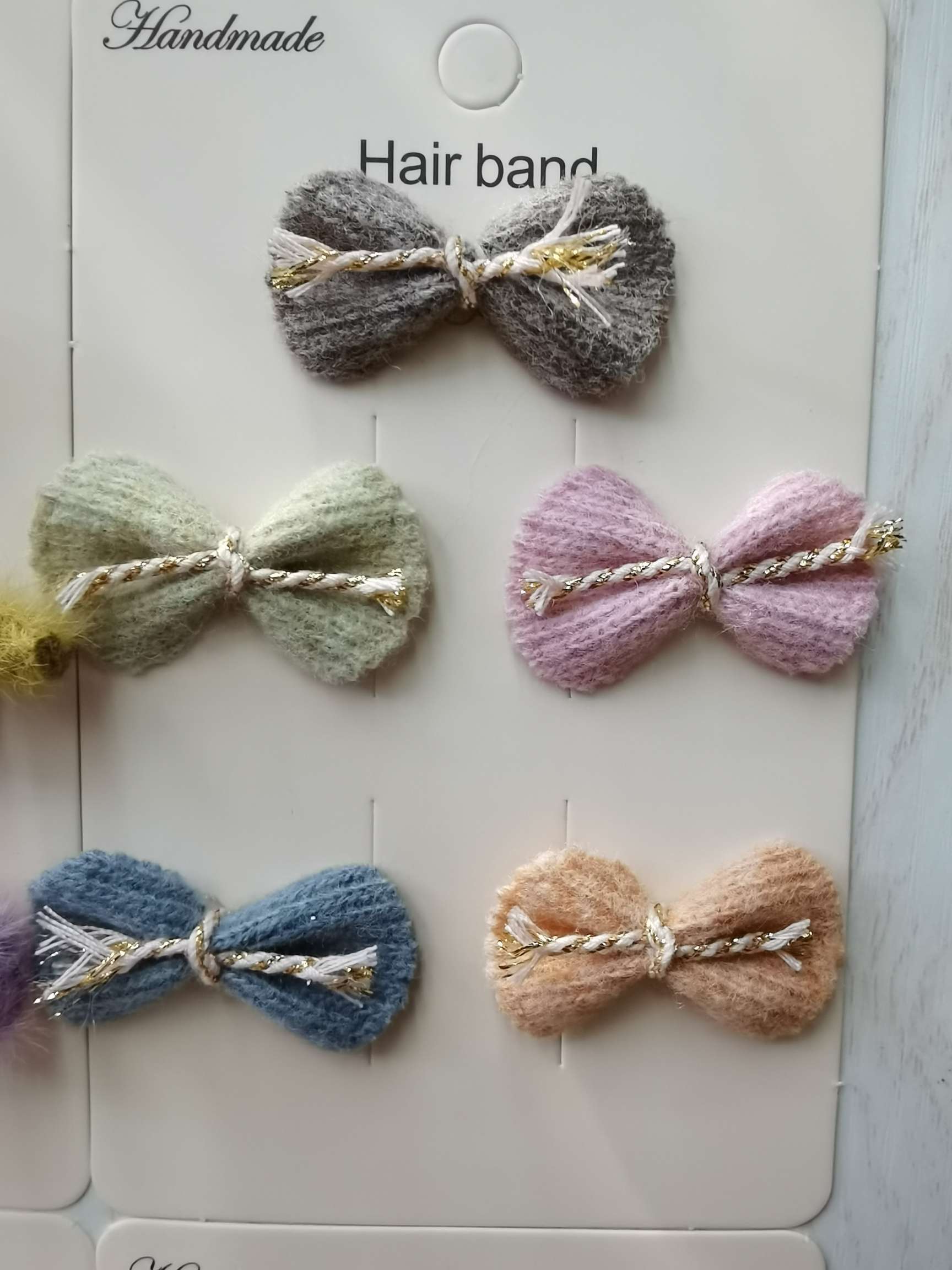 毛线椭圆系双色绳