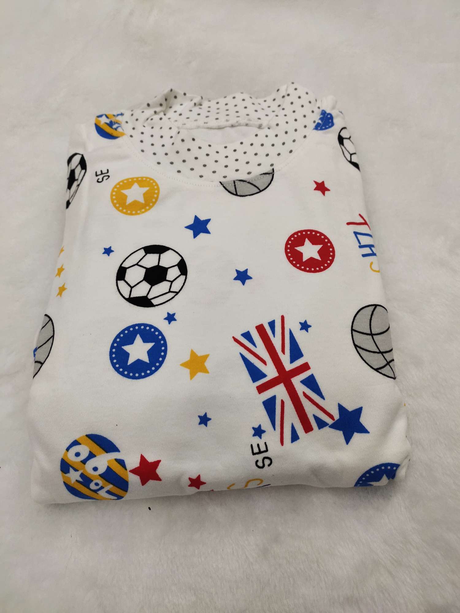 全棉75－90秋衣秋裤，中大童秋冬家居服睡衣系列详情图6