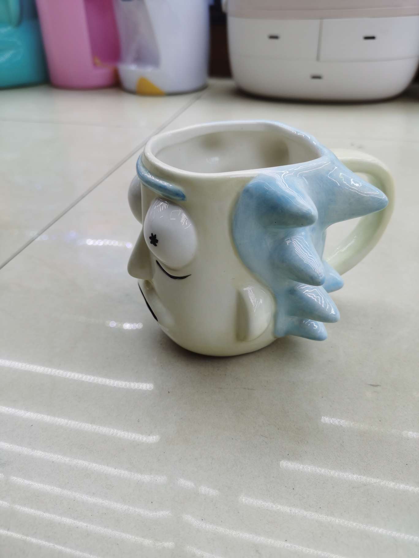 陶瓷杯实物图