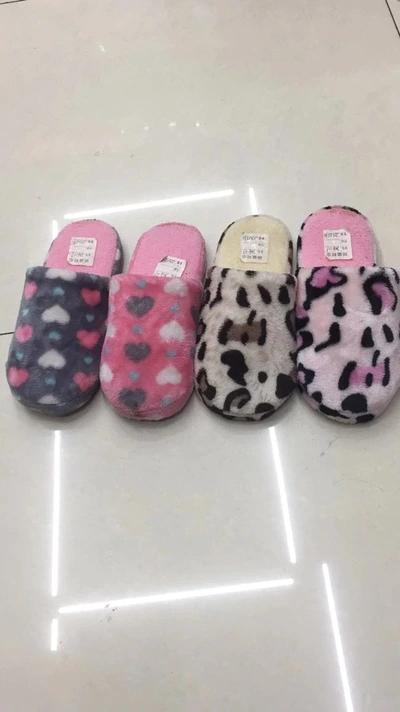Women's Plush Slippers Stars Home Slippers Non-Slip Stars Home Slippers Non-Slip