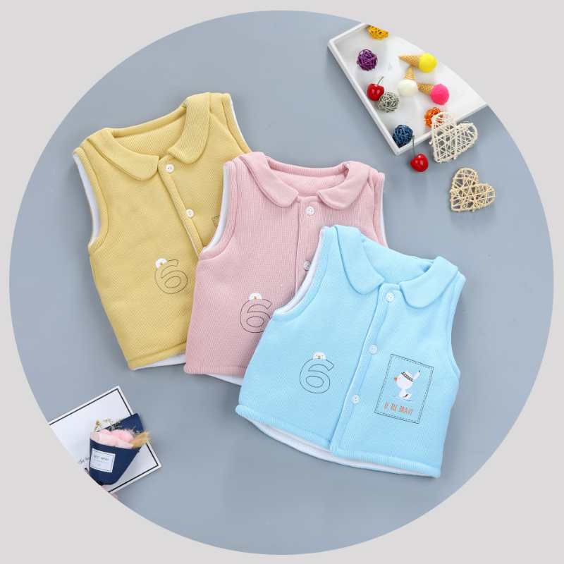 新生儿加厚背心造型马甲