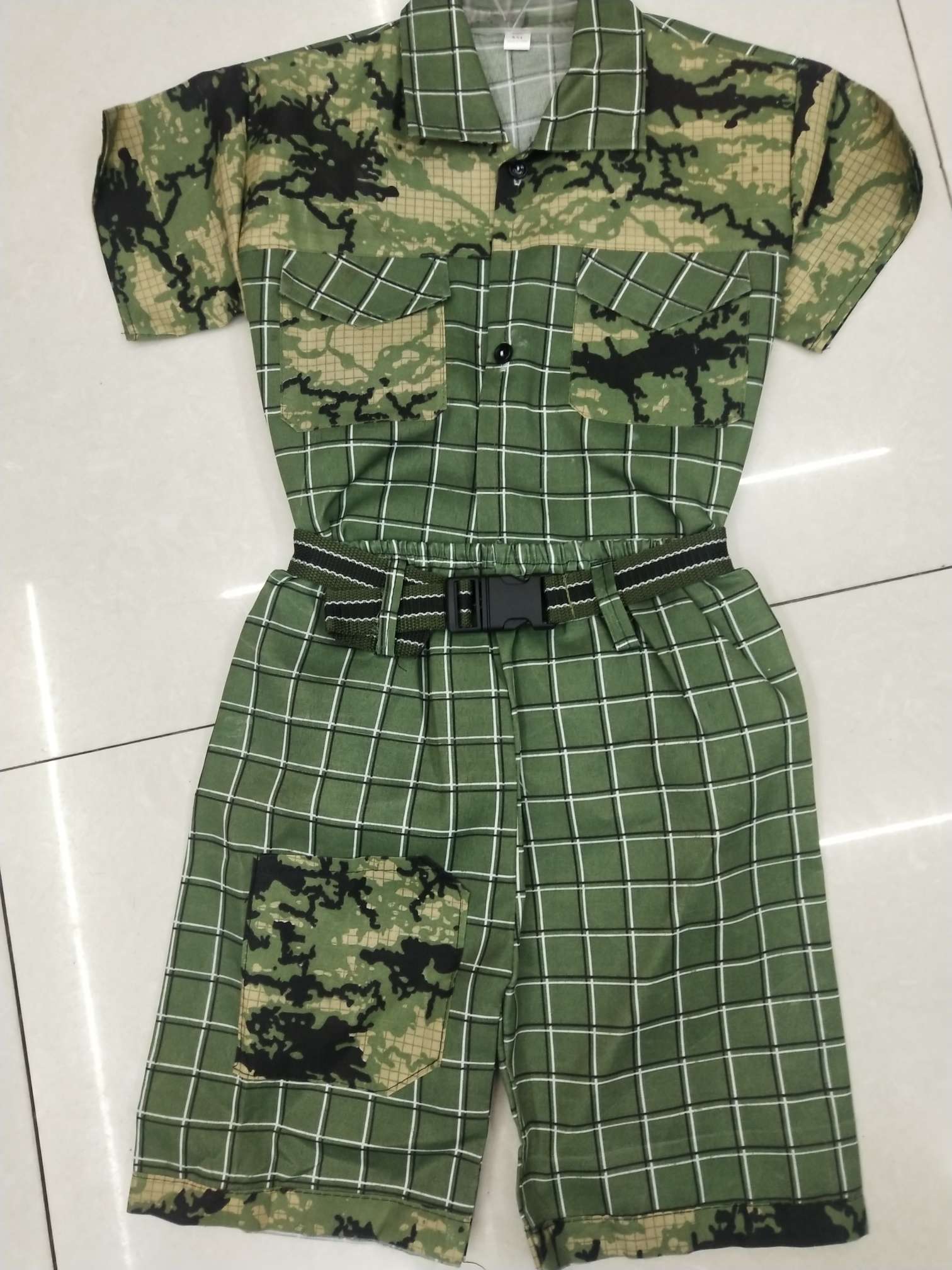 迷彩格子皮带套