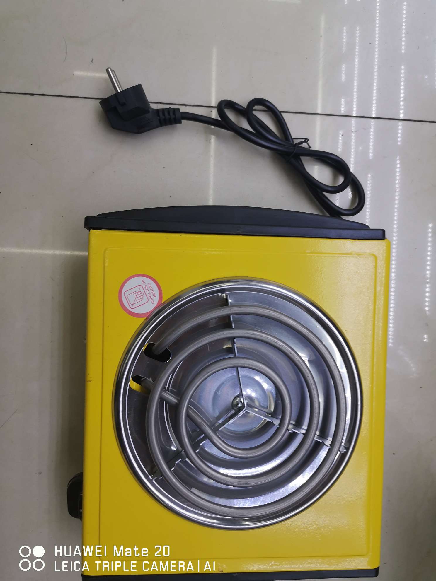 Electric stove, household electric heating stove