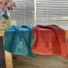 Ins-style creative embroidered couple symbol towel couple style, pure cotton embroidered, water-absorbent and non-fading details Picture