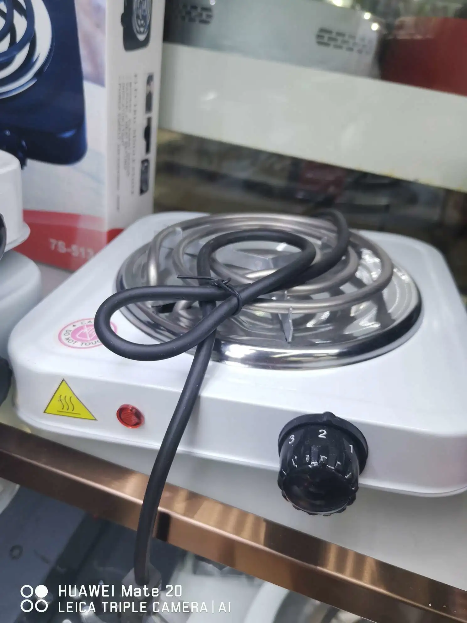White heating electric furnace detail image 4
