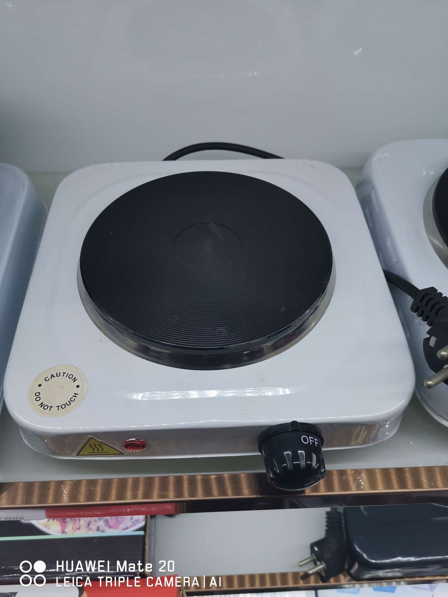 Single-burner electric stove detail image 5