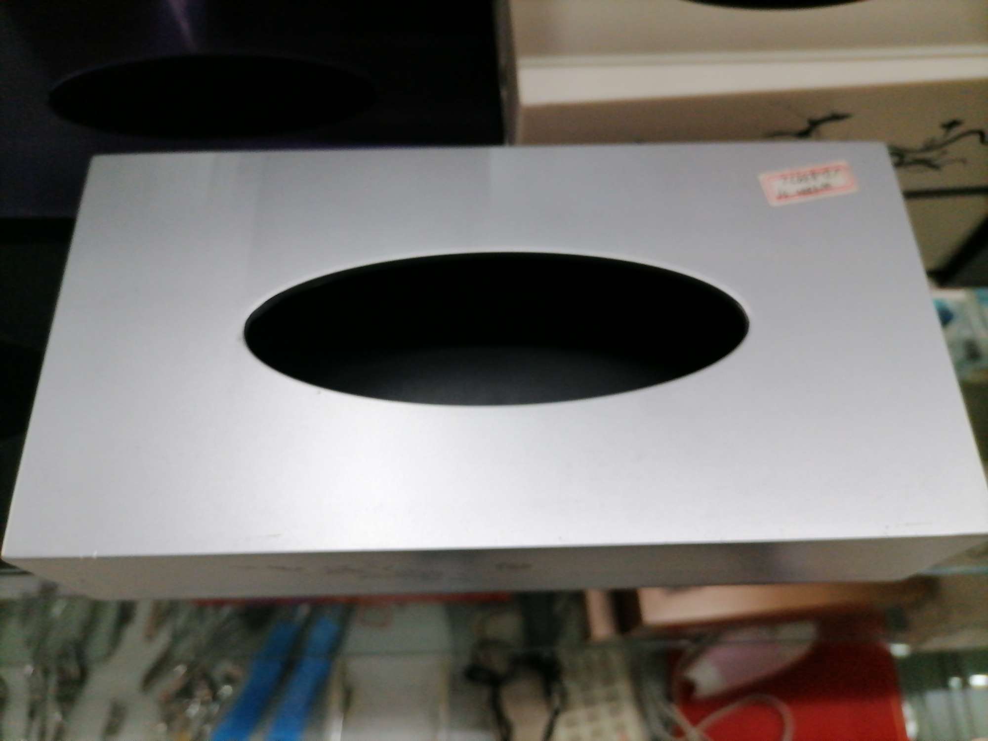 灰色纸巾盒 大号