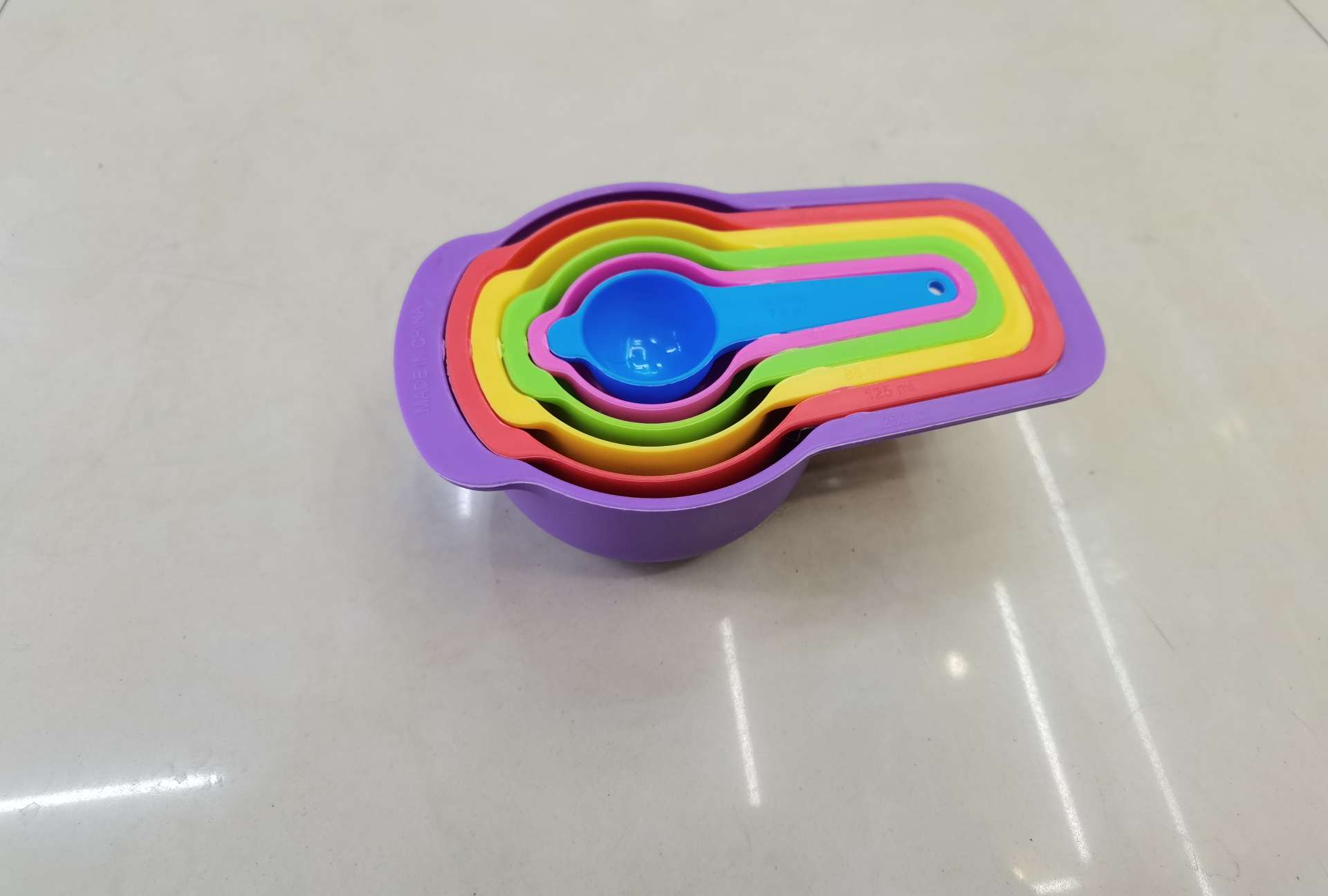 烘焙精准测量手动量杯量勺套装 易清洗烘焙工具 烘焙量勺量杯