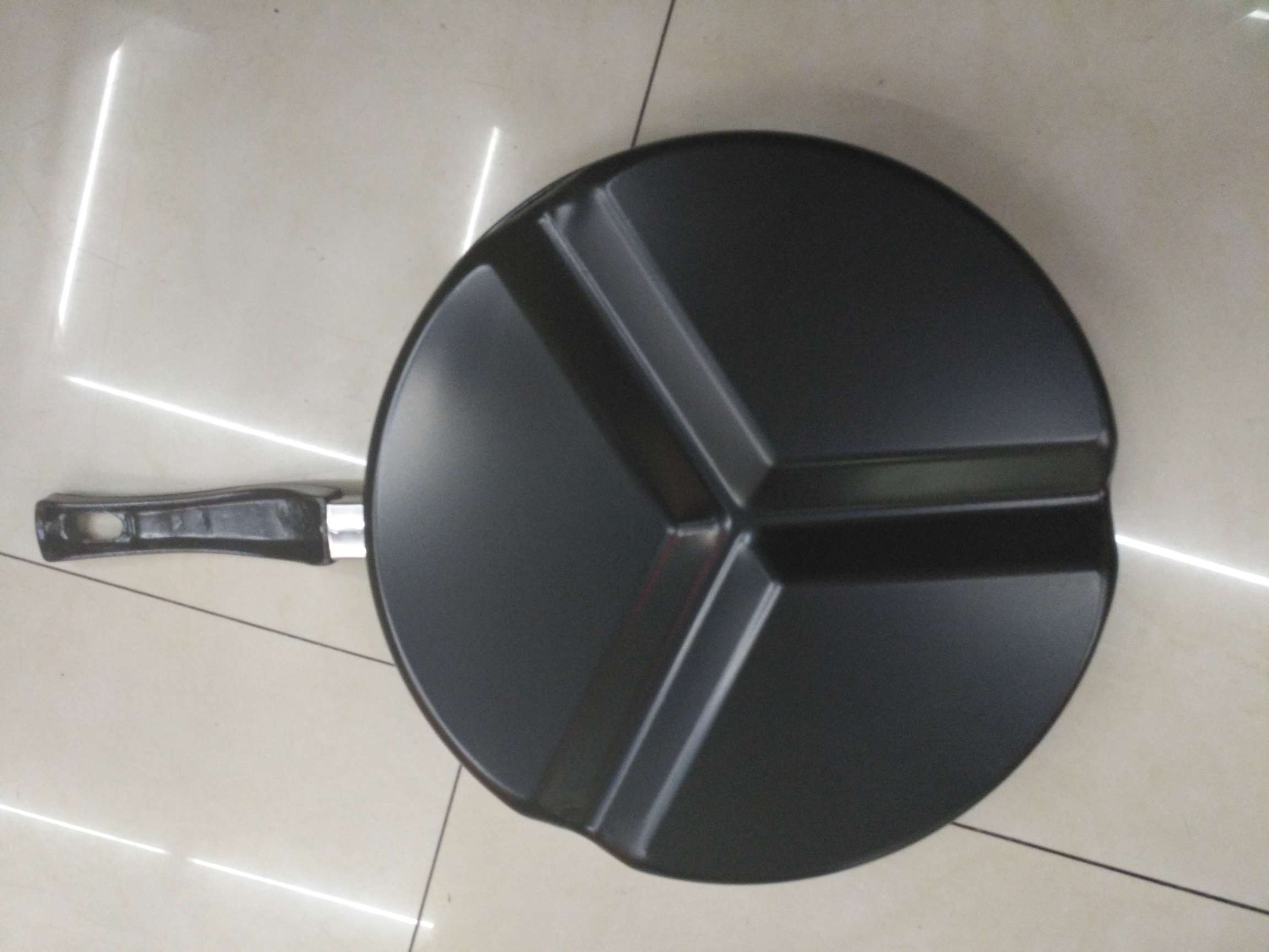 三分锅 二分，三分平底锅 带盖平底煎锅详情图7