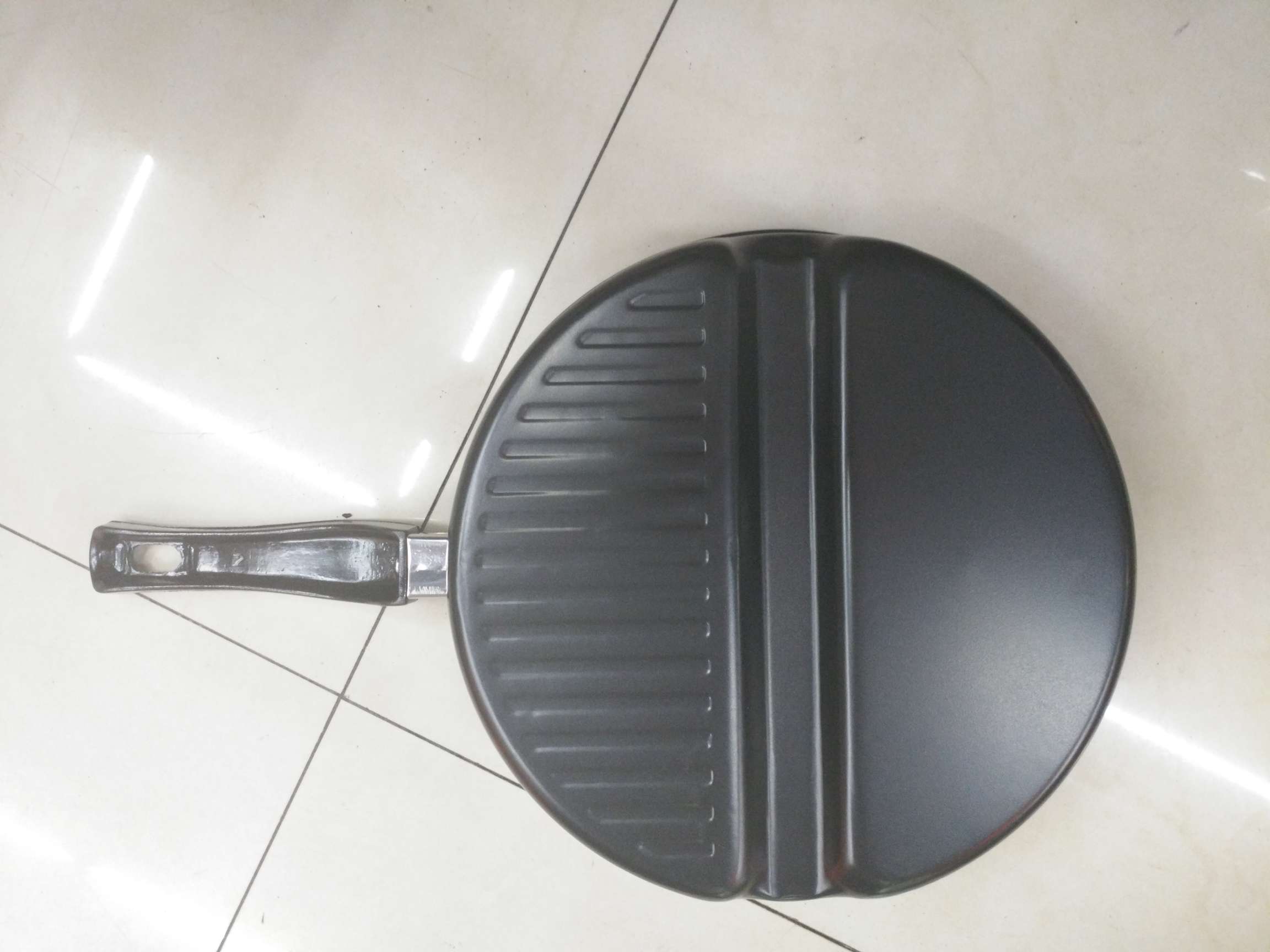 三分锅 二分，三分平底锅 带盖平底煎锅详情图3