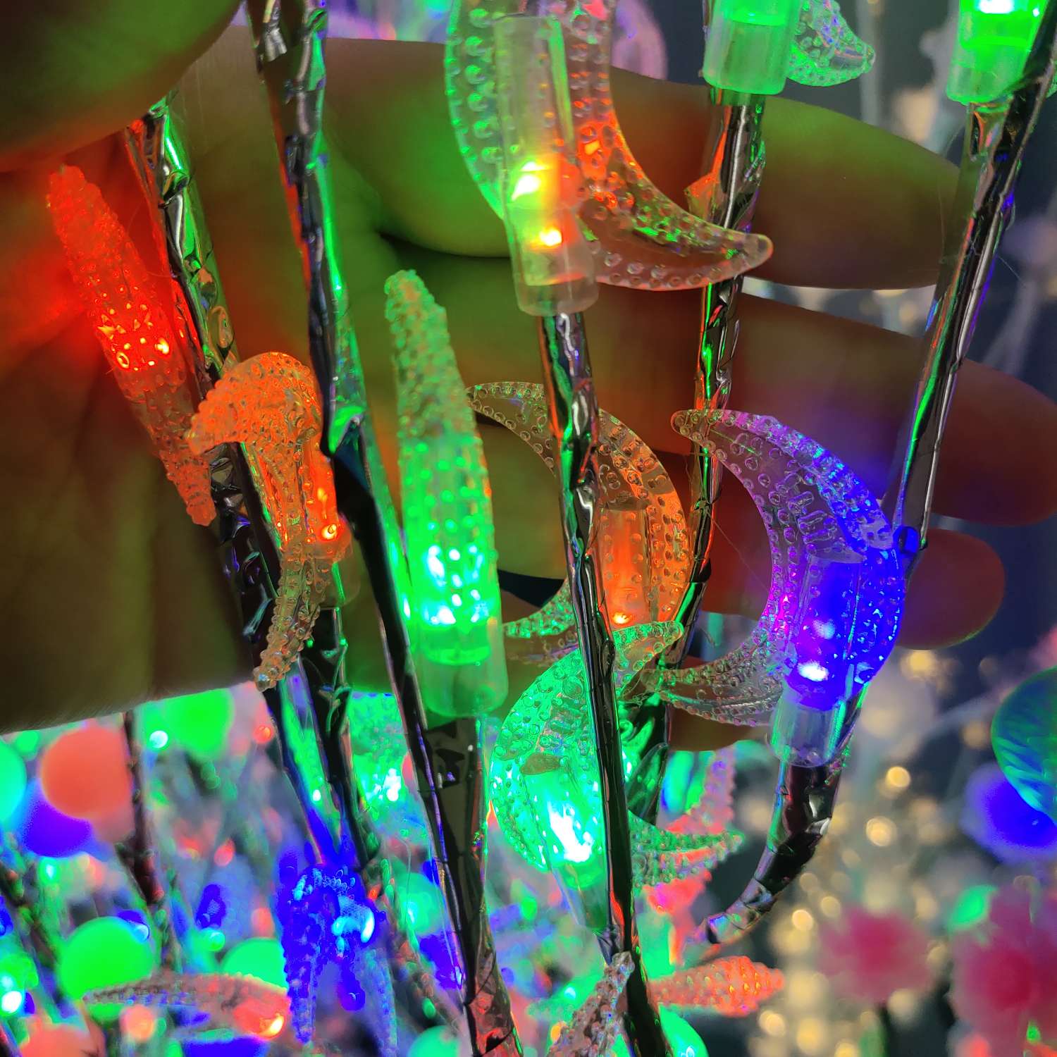 树灯/装饰灯/LED灯白底实物图