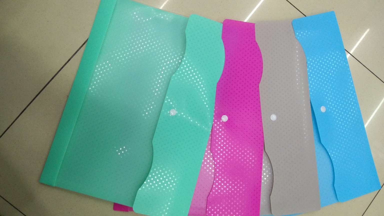 File bag, PP file bag, twist-off bag, document bag, new style file bag Specification image