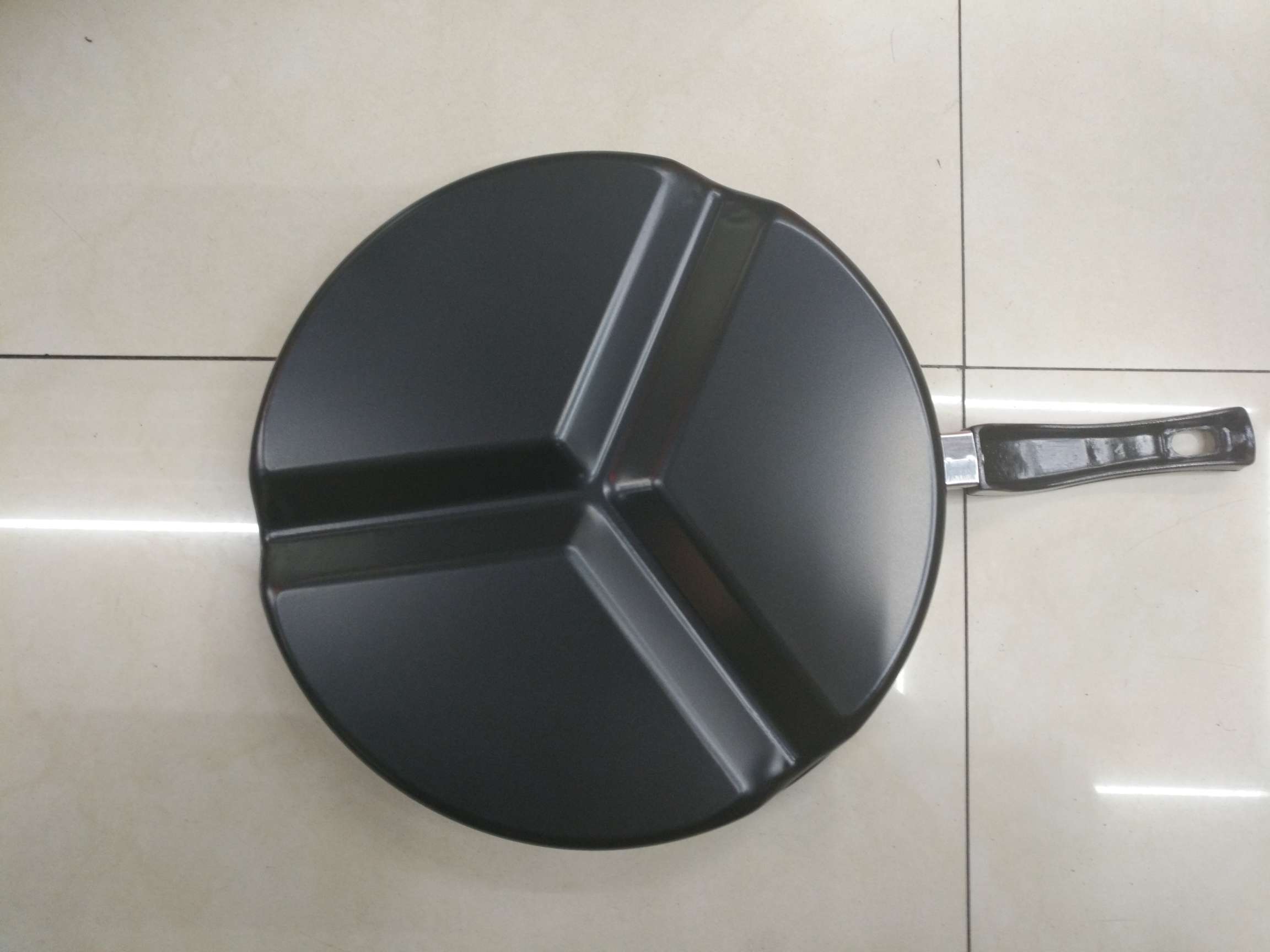 三分锅 二分，三分平底锅 带盖平底煎锅详情图9