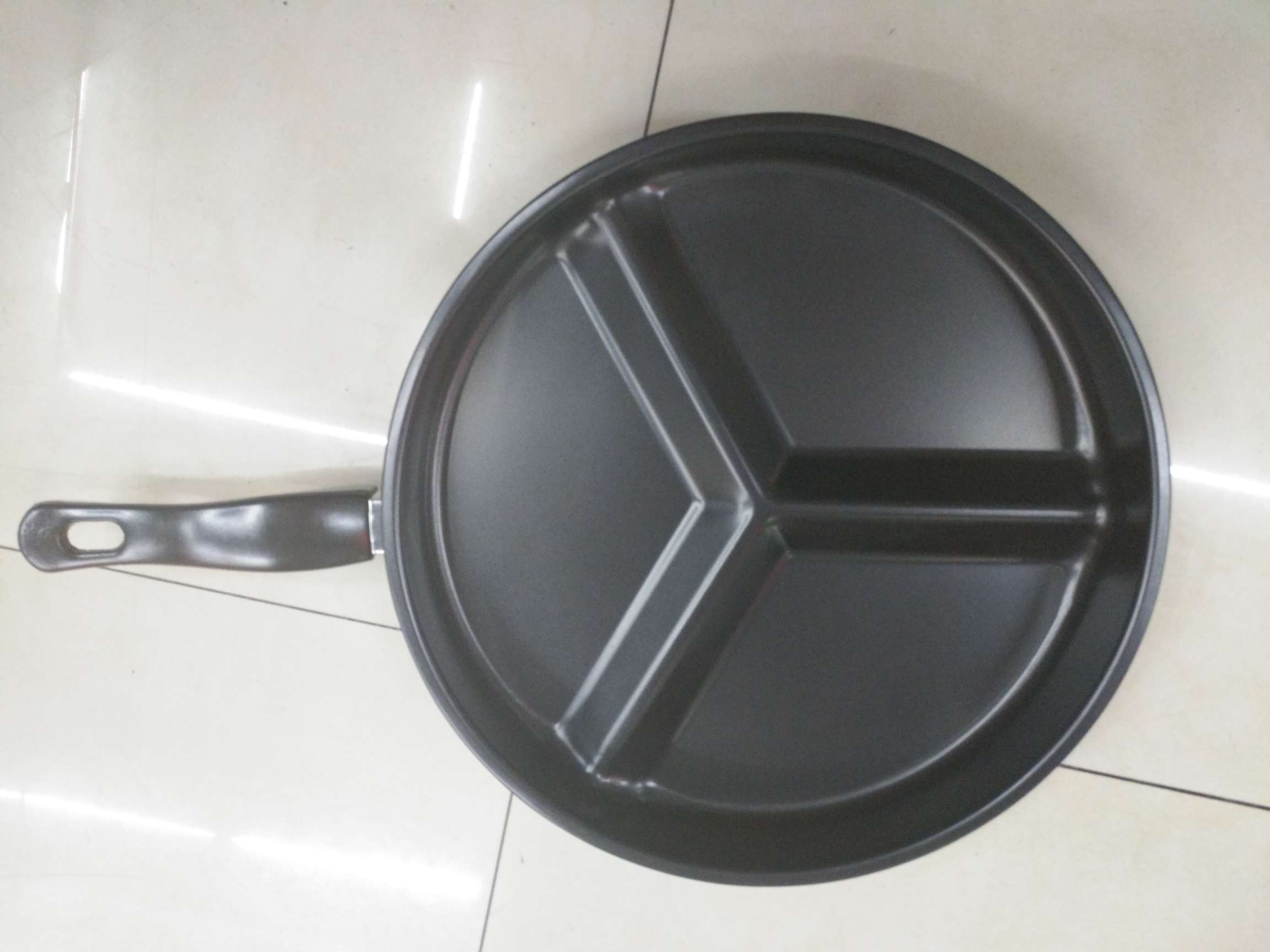 三分锅 二分，三分平底锅 带盖平底煎锅详情图6