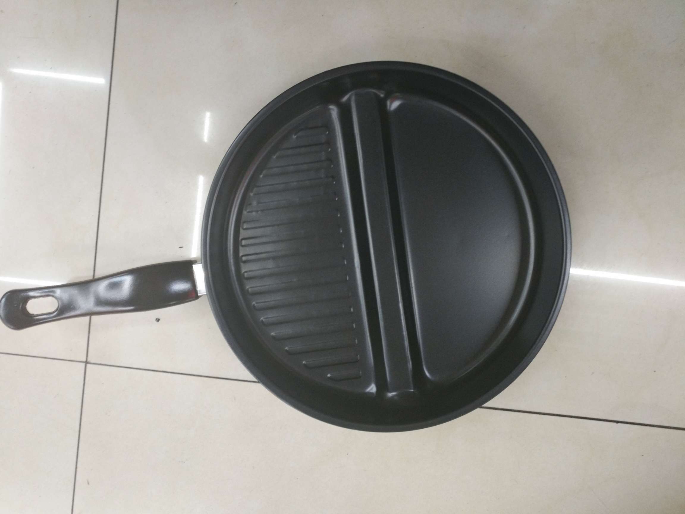 三分锅 二分，三分平底锅 带盖平底煎锅详情图4