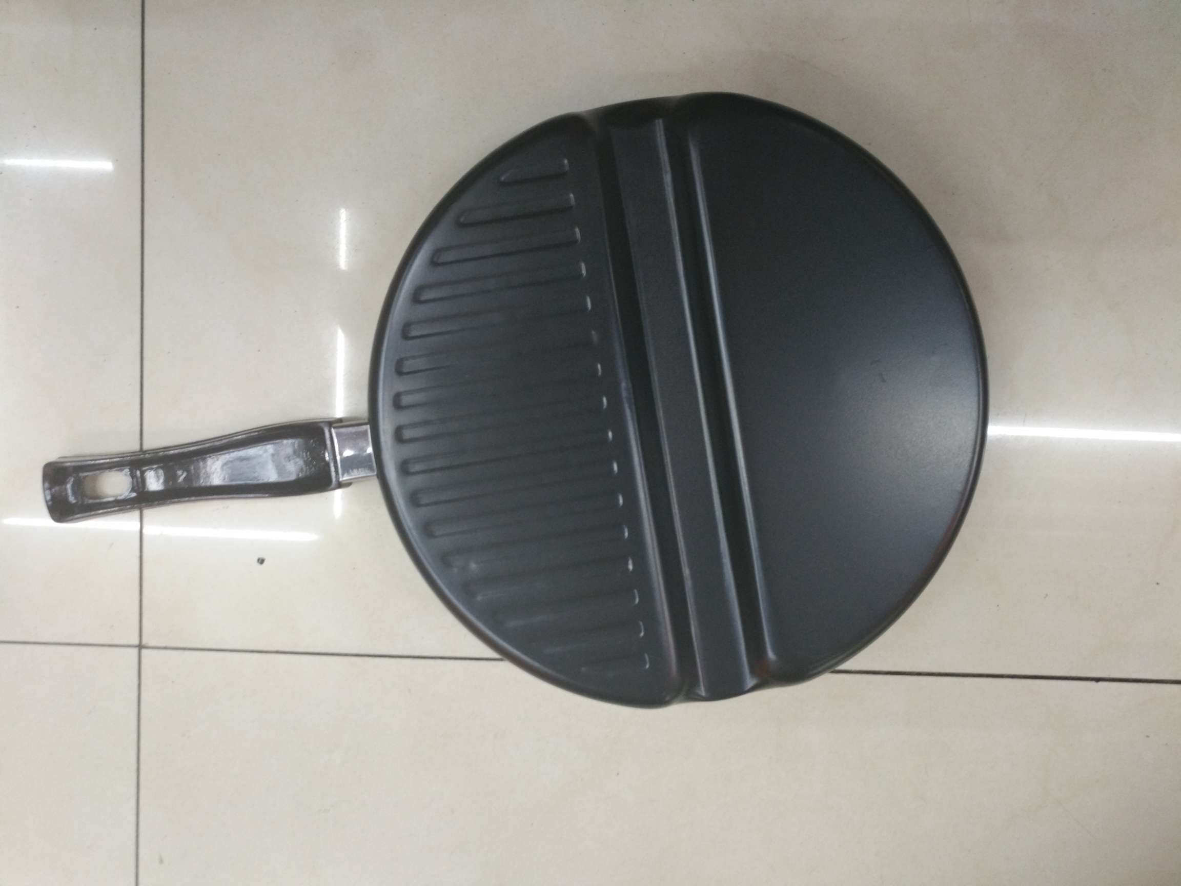 三分锅 二分，三分平底锅 带盖平底煎锅详情图5