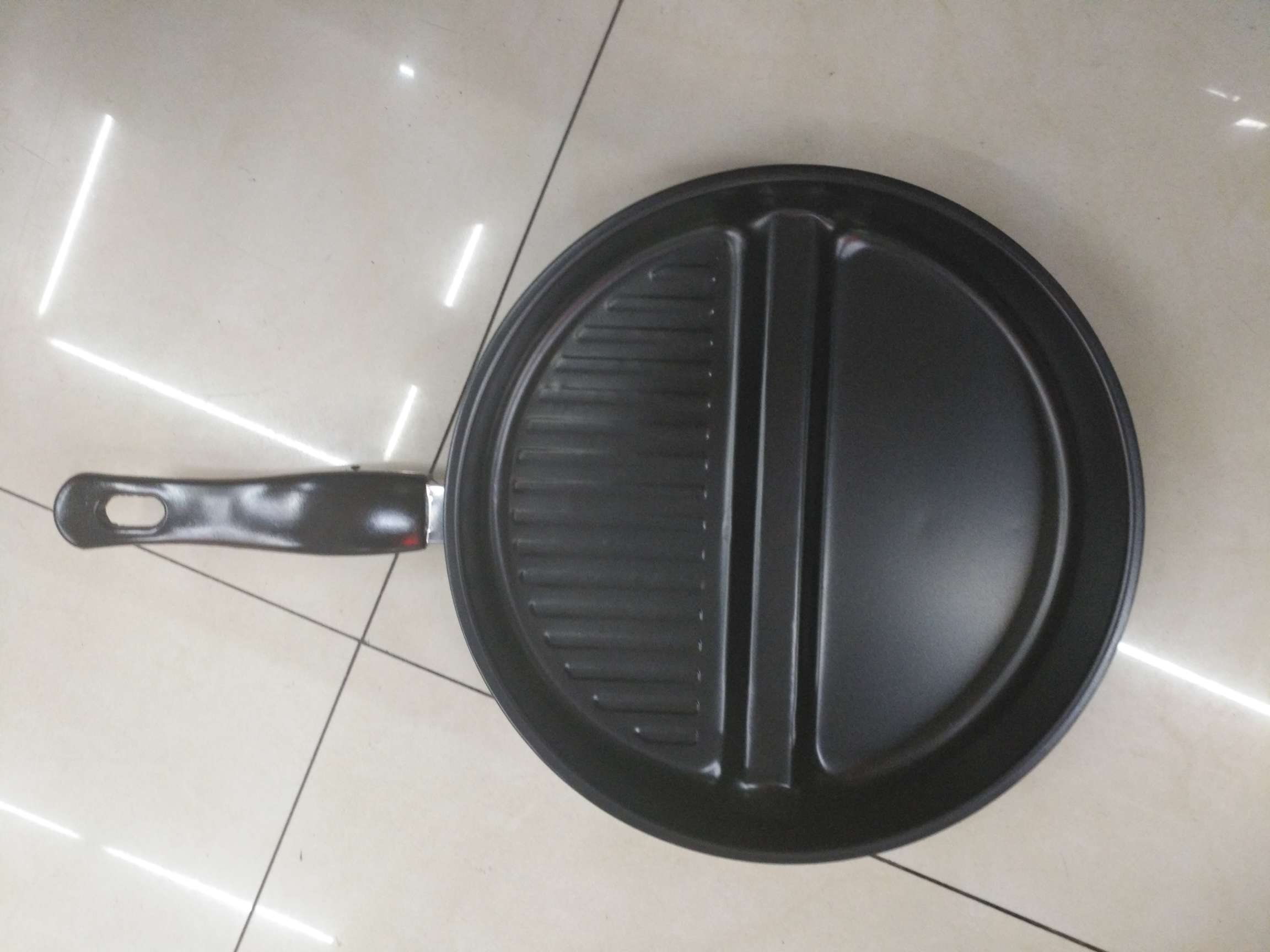 三分锅 二分，三分平底锅 带盖平底煎锅详情图10