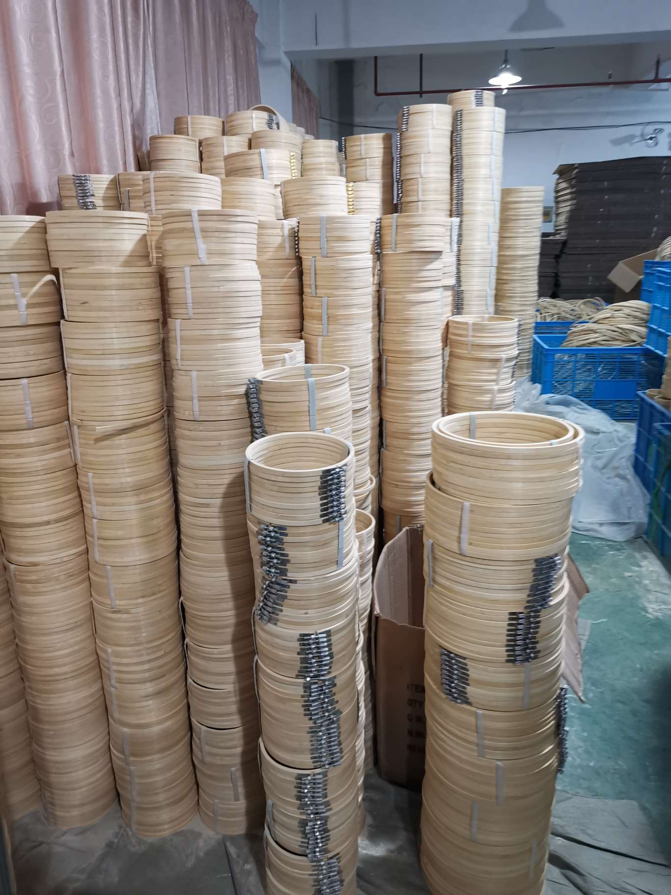 毛竹绣花绷 厂家直销 现货精品 定制料圈 批发