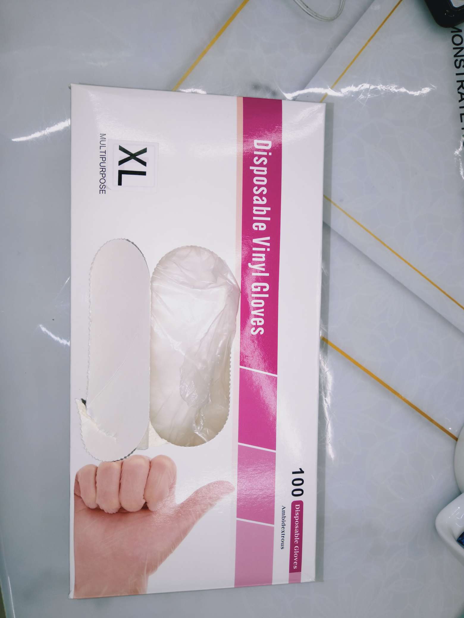 PVC gloves detail image 3
