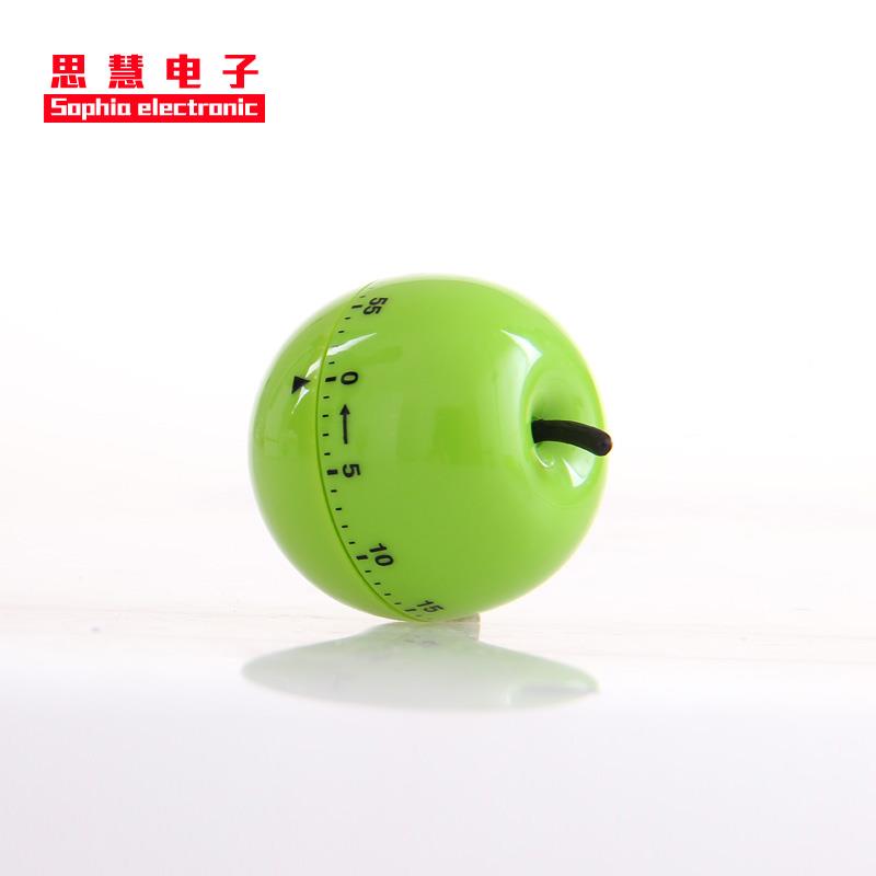 There are various styles of 60-minute Apple mechanical timer kitchen countdown reminders detail image 4