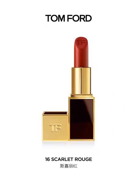 TOM FORD唇膏TF口红大牌正品哑光黑管