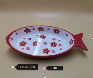 陶瓷盘子    鱼盘详情图1