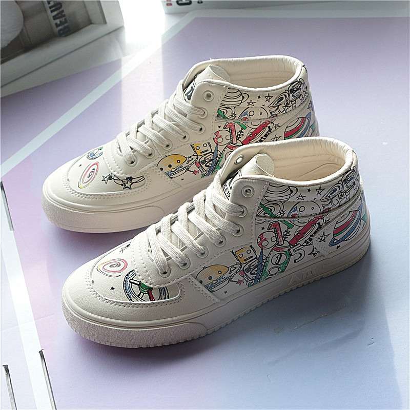 Spring 2021 Mid-top ultra-fine Women's Shoes 2709 Specification image