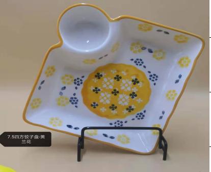 New ceramic dumpling plate