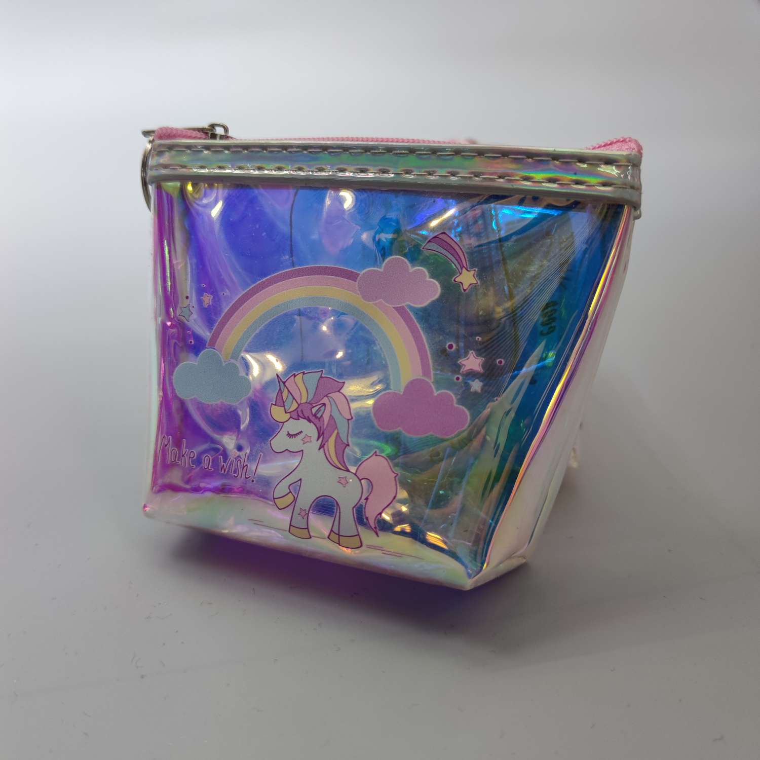 TPU幻彩六角零钱包独角兽产品图