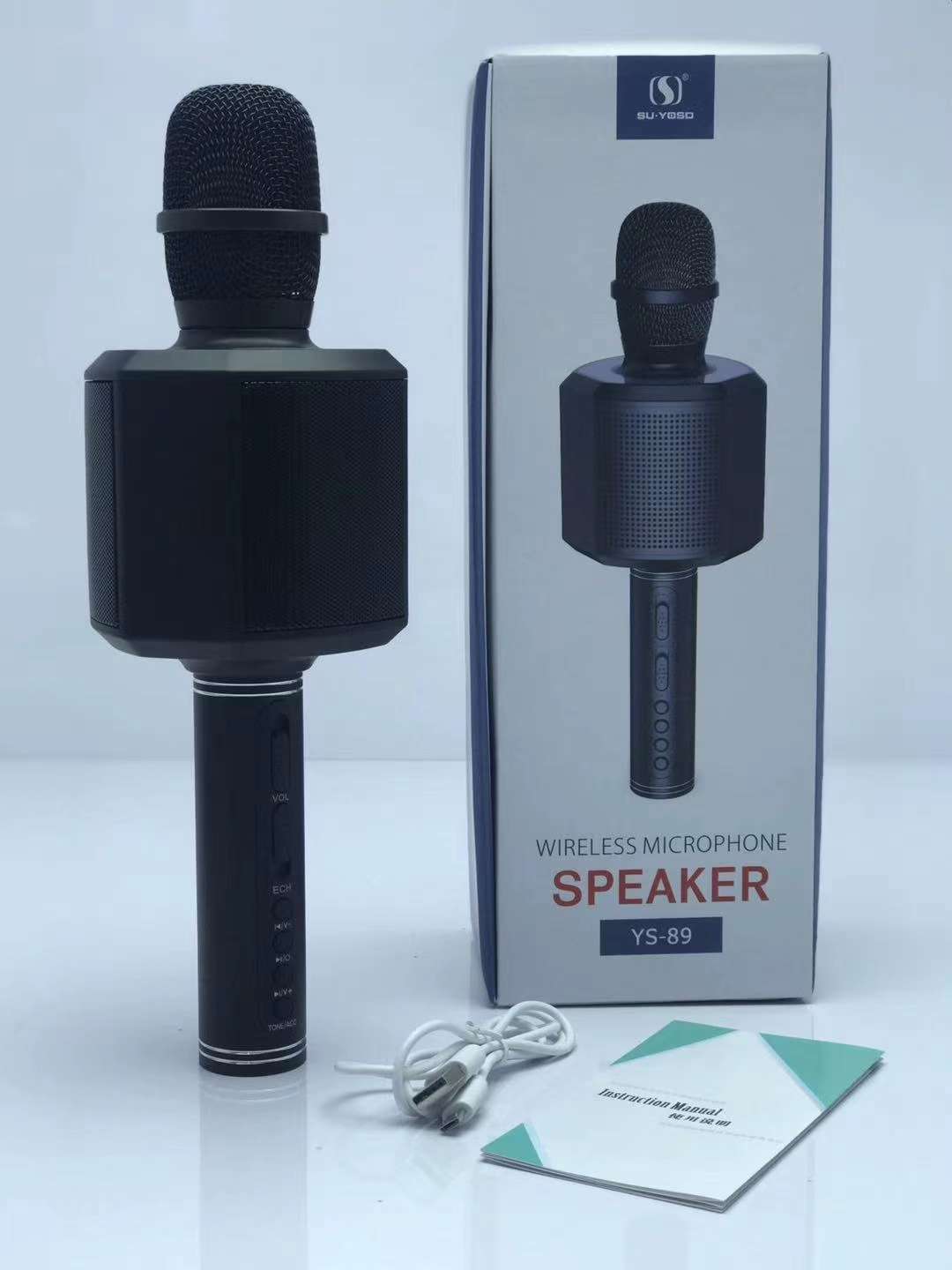 🆕 New microphone speaker available [rose] product model: YS-89 Packaging size: 300*100*105MM outer box size: 62*57*41C detail image 1