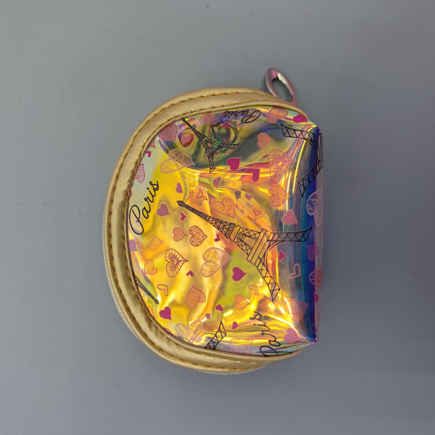 TPU幻彩半圆零钱包含包边