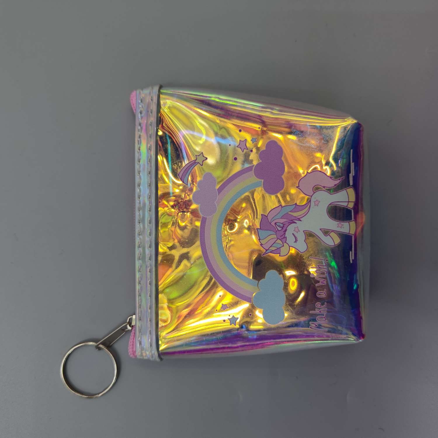 TPU幻彩六角零钱包独角兽