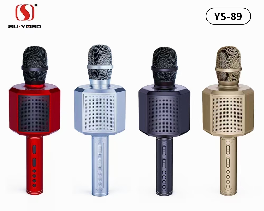 🆕 New microphone speaker available [rose] product model: YS-89 Packaging size: 300*100*105MM outer box size: 62*57*41C detail image 5