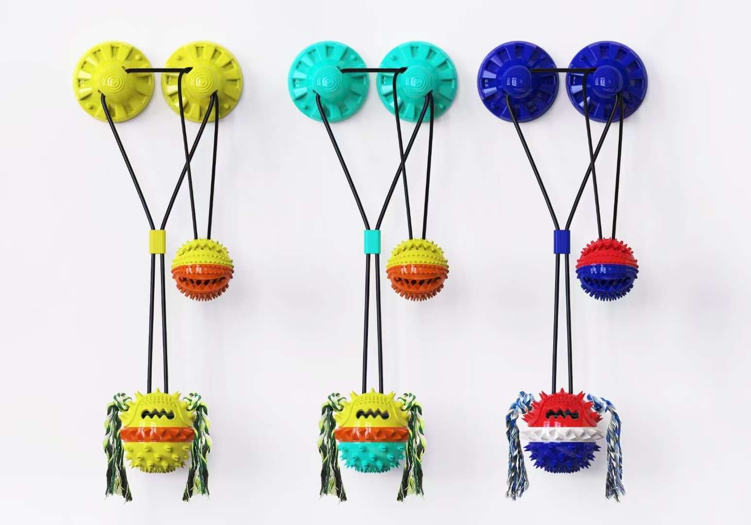 2020年收尾月全新升级吸盘拉绳球，第二代产品共计4个规格，详情可以咨询我们的销售服务人员。升级重点：单吸盘在无任何外部