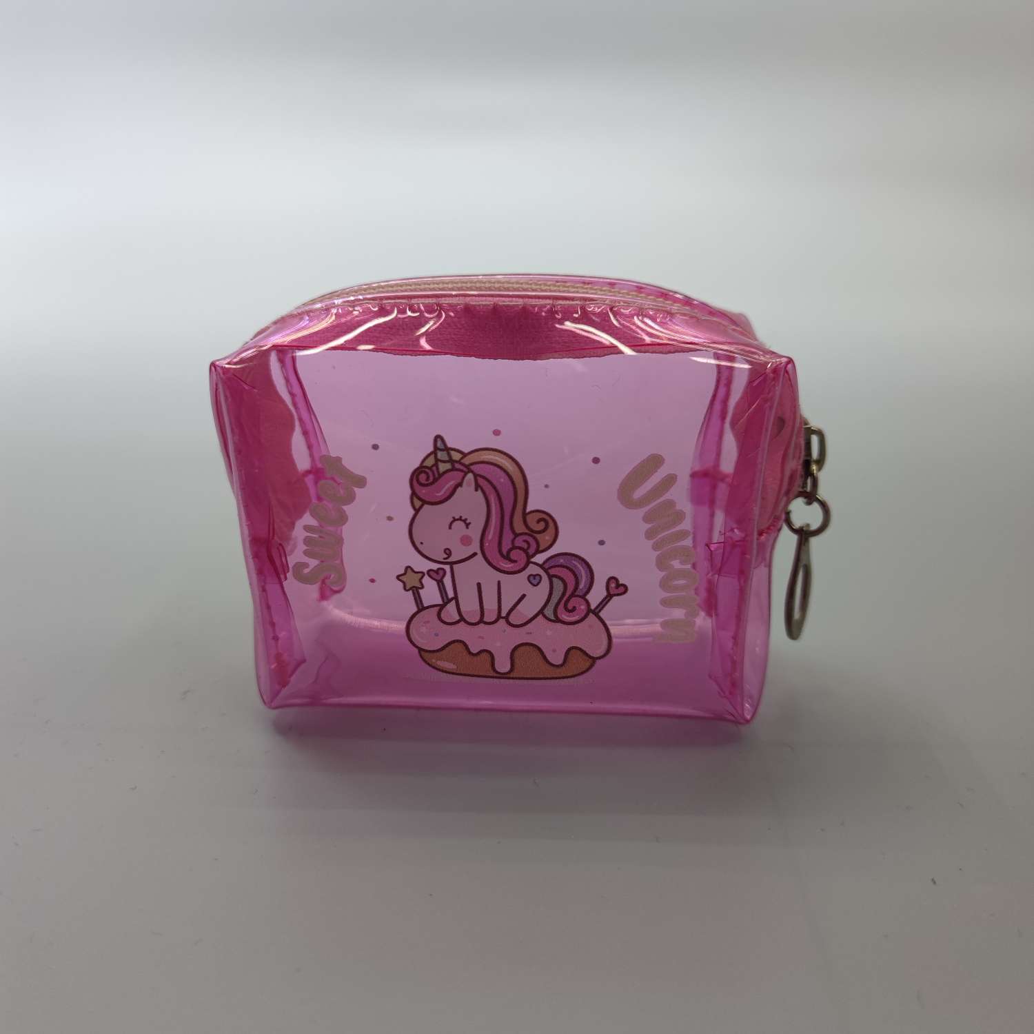 有色PVC小号八角零钱包