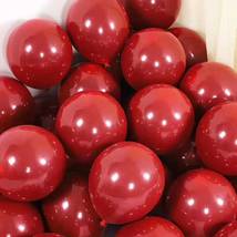10寸婚庆派对双层气球  石榴红气球 求婚告白大红气球婚庆气球