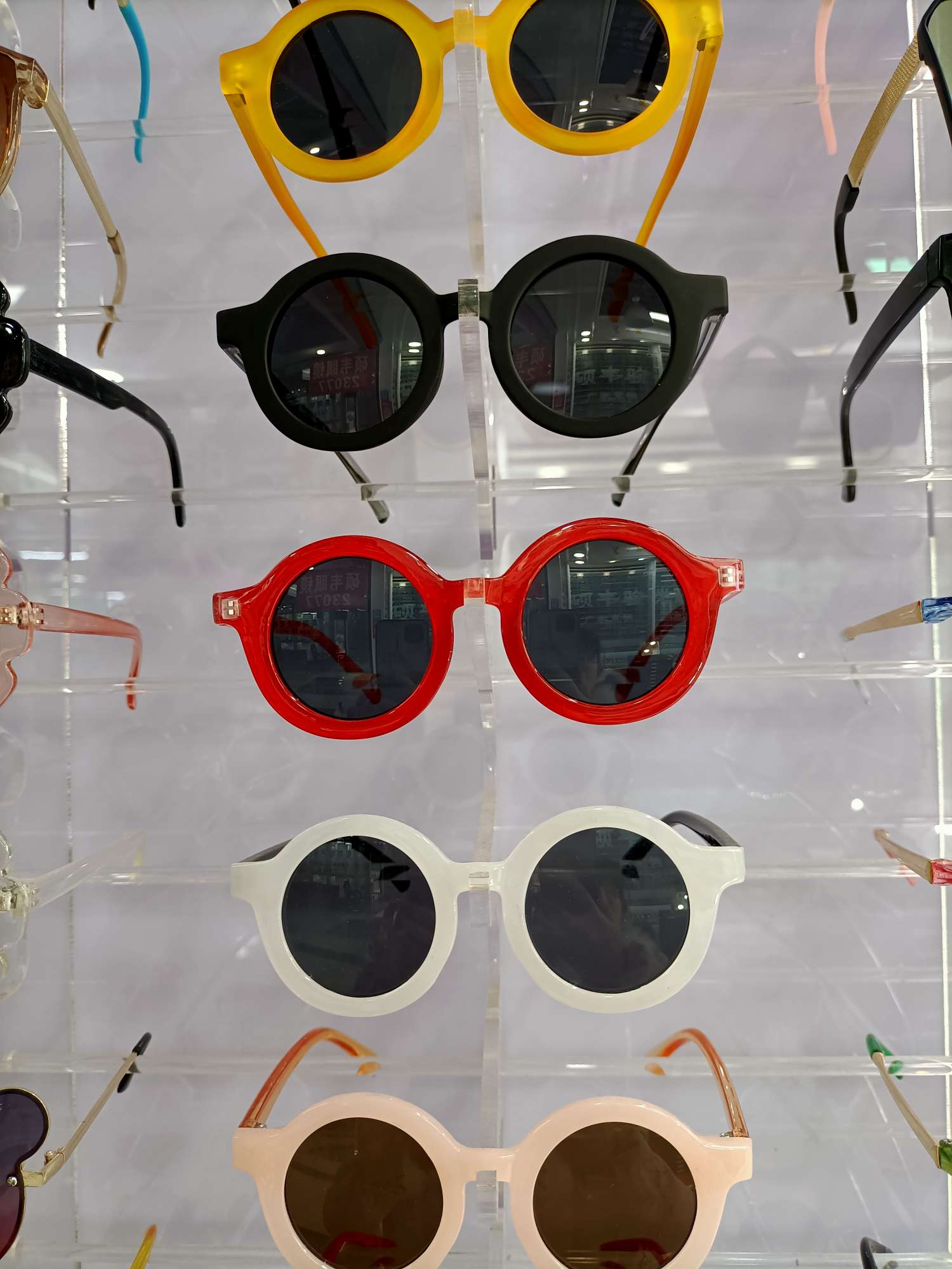 Round sunglasses for children, suitable for both boys and girls, Korean-style glasses pic 1