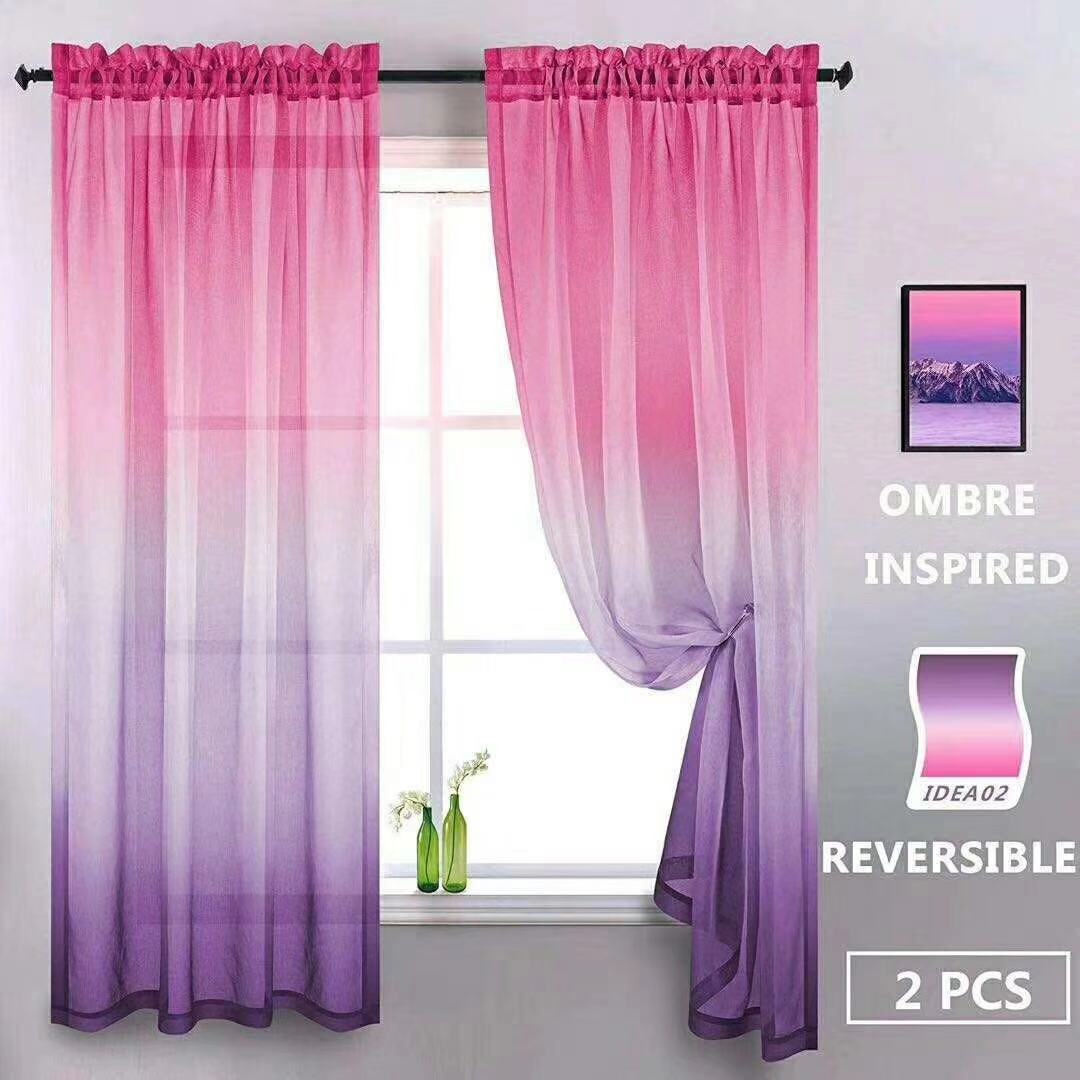 727# gauze curtains details Picture