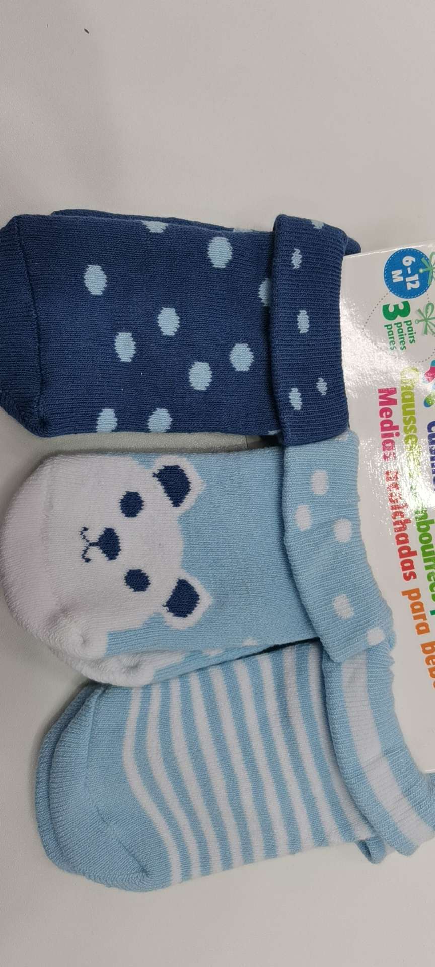 加绒卡通童袜详情图4
